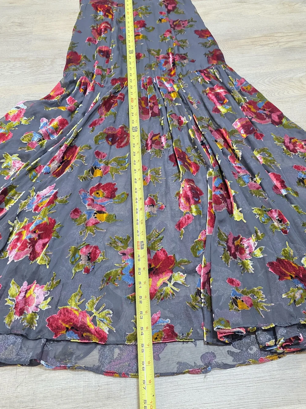 RIXO VELVET FLORAL GOWN SIZE 2 MSRP $675 - Picture 12 of 13